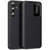 Coque portefeuille Phonesta Smart Window pour Samsung Galaxy S25 Plus - Noir