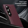 Coque portefeuille Phonesta Smart Window pour Samsung Galaxy Z Fold 6 - Bordeaux 3