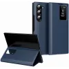 Coque portefeuille Phonesta Smart Window pour Samsung Galaxy Z Fold 6 - Bleu foncé 0