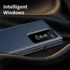 Coque portefeuille Phonesta Smart Window pour Samsung Galaxy Z Fold 6 - Bleu foncé 4