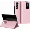 Coque portefeuille Phonesta Smart Window pour Samsung Galaxy Z Fold 6 - Rose