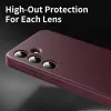 Coque portefeuille Phonesta Smart Window pour Samsung Galaxy S24 FE - Bordeaux 8