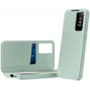 Coque portefeuille Phonesta Smart Window pour Samsung Galaxy S24 FE - Vert clair 2