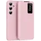 Coque portefeuille Phonesta Smart Window pour Samsung Galaxy S24 FE - Rose