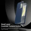 Coque portefeuille Phonesta Smart Window pour Samsung Galaxy S25 Edge - Bleu foncé 2
