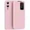 Coque portefeuille Phonesta Smart Window pour Samsung Galaxy S25 Edge - Rose