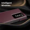 Coque portefeuille Phonesta Smart Window pour Samsung Galaxy Z Fold 7 - Bordeaux 6