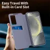 Coque portefeuille Phonesta Smart Window pour Samsung Galaxy A37 - Violet 6