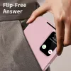 Coque portefeuille Phonesta Smart Window pour Samsung Galaxy A37 - Rose 4