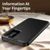 Coque portefeuille Phonesta Smart Window pour Samsung Galaxy S26 Ultra - Noir 4