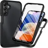 Coque intégrale Phonesta Total Protect 360 protecteur d'écran pour Samsung Galaxy A16 - Noir
