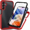 Coque intégrale Phonesta Total Protect 360 protecteur d'écran pour Samsung Galaxy A16 - Rouge
