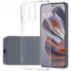 Coque arrière en silicone Phonesta Ultra-Thin pour Motorola Edge 60 Neo/Edge 50 Neo / ThinkPhone 25 - Transparent