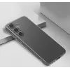 Coque arrière en silicone Phonesta Ultra-Thin pour Samsung Galaxy S25 - Transparent 5