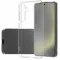Coque arrière en silicone Phonesta Ultra-Thin pour Samsung Galaxy S25 Plus - Transparent