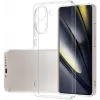 Coque arrière en silicone Phonesta Ultra-Thin pour Xiaomi Poco X7 Pro - Transparent