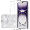 Coque arrière en silicone Phonesta Ultra-Thin pour Oppo Reno12 Pro - Transparent