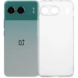 Coque arrière en silicone Phonesta Ultra-Thin pour OnePlus Nord 4 - Transparent
