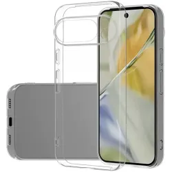Coque arrière en silicone Phonesta Ultra-Thin pour Google Pixel 10 Pro XL - Transparent