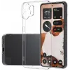 Coque arrière en silicone Phonesta Ultra-Thin pour Nothing CMF Phone 2 Pro - Transparent