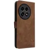 Coque portefeuille Phonesta Vintage Skin pour OnePlus 13 - Marron 8