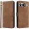 Coque portefeuille Phonesta Vintage Skin pour OnePlus Nord 4 - Marron