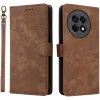 Coque portefeuille Phonesta Vintage Skin pour OnePlus 13R - Marron