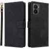 Coque portefeuille Phonesta Vintage Skin pour HMD Fusion/Fusion X1 - Noir