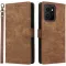 Coque portefeuille Phonesta Vintage Skin pour HMD Skyline - Marron