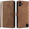 Coque portefeuille Phonesta Vintage Skin pour Nothing CMF Phone 1 - Marron 0