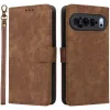 Coque portefeuille Phonesta Vintage Skin pour Google Pixel 9 Pro XL - Marron 0