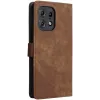 Coque portefeuille Phonesta Vintage Skin pour Motorola Edge 50 / Edge 50 Pro - Marron 7