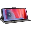 Coque portefeuille Phonesta Vintage Skin pour Motorola Edge 50 / Edge 50 Pro - Noir 2