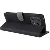 Coque portefeuille Phonesta Vintage Skin pour Motorola Edge 50 / Edge 50 Pro - Noir 3
