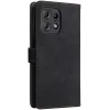Coque portefeuille Phonesta Vintage Skin pour Motorola Edge 50 / Edge 50 Pro - Noir 6