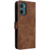 Coque portefeuille Phonesta Vintage Skin pour Motorola Moto G05 / Moto E15 - Marron 8