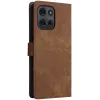 Coque portefeuille Phonesta Vintage Skin pour Motorola Moto G75 - Marron 7
