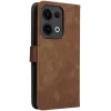Coque portefeuille Phonesta Vintage Skin pour Oppo Reno13 - Marron 8