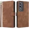 Coque portefeuille Phonesta Vintage Skin pour Oppo A80 - Marron