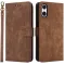 Coque portefeuille Phonesta Vintage Skin pour Sony Xperia 10 VI - Marron