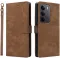 Coque portefeuille Phonesta Vintage Skin pour Realme 14x / C75 - Marron