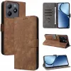 Coque portefeuille Phonesta Vintage Skin pour Realme C63/C61 / Note 60 - Marron 5