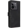 Coque portefeuille Phonesta Vintage Skin pour Realme GT 7 Pro - Noir 8