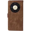 Coque portefeuille Phonesta Vintage Skin pour HONOR Magic6 Lite - Marron 7