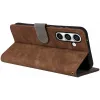 Coque portefeuille Phonesta Vintage Skin pour Samsung Galaxy S24 FE - Marron 4