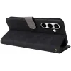 Coque portefeuille Phonesta Vintage Skin pour Samsung Galaxy A35 - Noir 3
