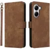 Coque portefeuille Phonesta Vintage Skin pour Xiaomi Poco X7 Pro - Marron