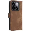Coque portefeuille Phonesta Vintage Skin pour Xiaomi 14T Pro - Marron 7