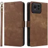 Coque portefeuille Phonesta Vintage Skin pour Asus Zenfone 11 Ultra - Marron