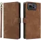 Coque portefeuille Phonesta Vintage Skin pour Asus Zenfone 12 Ultra - Marron